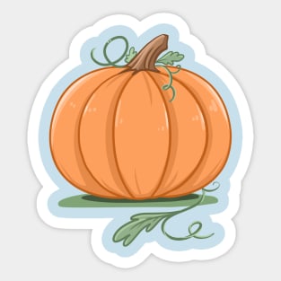 Autumn Pumpkin Sticker